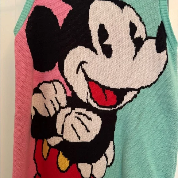 Disney Mickey Mouse Sweater Dress Disney Mickey Mouse Sweater Dress